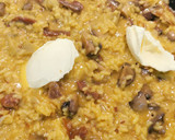 Foto del paso 7 de la receta: Risotto de champiñones con jamón