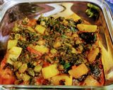 पालक आलू मटर की सब्जी (Palak aloo matar ki sabzi recipe in hindi) रेसिपी चरण 4 फोटो