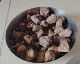 A picture of step 1 of #Nov#W1#Water chestnut chaat.