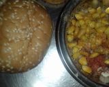 A picture of step 3 of Fried Tikki Burgers.