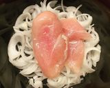 A picture of step 2 of Pulled Chicken in the Crockpot.