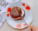 Hình bước làm 2 của món Choco.Pie bỏ lò vi sóng