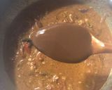 A picture of step 4 of BRINJAL GRAVY for biryani.