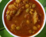 हिरव्या पावट्याचा रस्सा (Hirva Pavata Rassa Recipe In Marathi) रेसिपी स्टेप 6 फोटो 