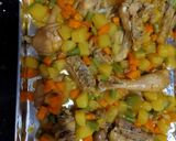 Foto langkah ke 4 dari resep Ayam kentang oven.