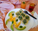 A picture of step 7 of Egg n Spinach Bites#breakfastideas.