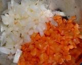 A picture of step 1 of Meat Sauce Doria (Rice Gratin) with Leftovers.