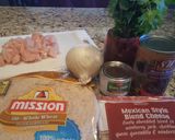 A picture of step 1 of Quick chicken enchiladas.