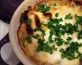 A picture of step 5 of Easy Gratin with New Onions and Marscapone Cheese.