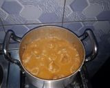 A picture of step 4 of Miyan taushe.