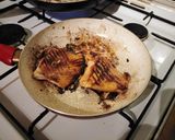 A picture of step 4 of Vickys Teriyaki Salmon Stir-Fry, GF DF EF SF NF.