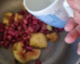 Foto del paso 2 de la receta: Mermelada sin azúcar de Ruibarbo, higos, manzana y jengibre