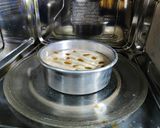 A picture of step 6 of Eggless Mawa wheat flour cake.