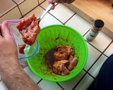 A picture of step 5 of Grilled Paprika Chicken.