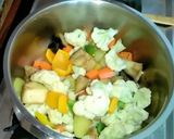A picture of step 1 of Mix vegetables with chapati..