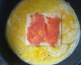 A picture of step 2 of For Breakfast Mentaiko Cheese Toast Sandwich Easy!.