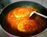 A picture of step 5 of Hamburger Steaks Simmered in Sauce.