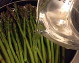 A picture of step 8 of Preparing/ Steaming Asparagus.