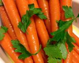 A picture of step 7 of Steamed Carrots.