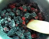 รูปขั้นตอนการทำที่ 2 ของ แยมมัลเบอร์รี่ (mulberry jam)