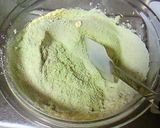 A picture of step 3 of Matcha Milk Chocolate Chip Cookies.