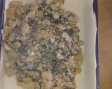 A picture of step 10 of Creamy spinach and chicken pie.