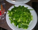 A picture of step 2 of Easy and Delicious "Sausage & Peppers ".