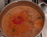 2015. Zöldséges vöröslencse főzelék füstölt kolbász és füstölt virslivel recept fázis 4 fotója