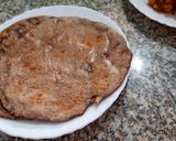 A picture of step 5 of Ragi -chapati.