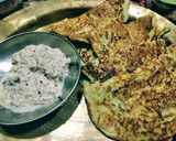 A picture of step 3 of Chinese Mix Vegs Dosa.