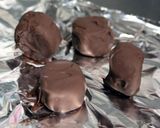 A picture of step 3 of Two-Ingredient Creamy Chocolate Banana.