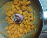 A picture of step 8 of Smoked chicken tikka chunks.