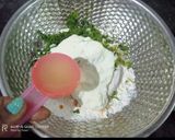 A picture of step 2 of Traditional Gujarati Rice Panki.