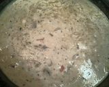 A picture of step 8 of Chicken ala King.
