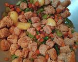 A picture of step 6 of Soya Veggies Stir Fry.
