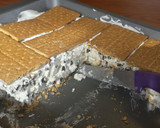 A picture of step 6 of Icebox Smores.