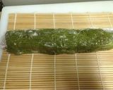 A picture of step 5 of Easy Matcha Green Tea Uiro in the Microwave.