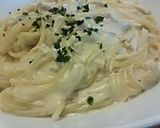 A picture of step 8 of Easy Chicken Tenders and Cream Spaghetti.