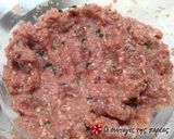 A picture of step 1 of Baked Gyro.