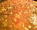 A picture of step 6 of Megas ( hamburger stew ).