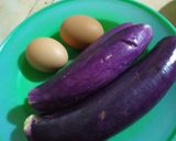 Foto langkah ke 1 dari resep Terong Saus Telur.