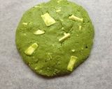 A picture of step 8 of Pancake Mix Matcha Chocolate Scone.