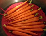 A picture of step 3 of Steamed Carrots.