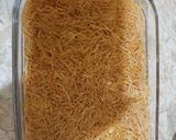 A picture of step 3 of Kunafa.