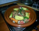 A picture of step 3 of Tagine تاجین (tajine).