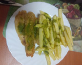 Foto del paso 6 de la receta: Fish and chips al estilo canario con mojo de perejil