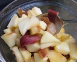 A picture of step 3 of Cheesecake with Sweet Potatoes and Jonathan Apples.