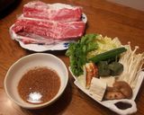 A picture of step 2 of Shabu-Shabu with Sesame Dipping Sauce.