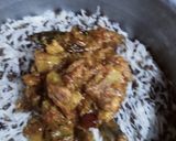 A picture of step 7 of Masoor chicken biryani.