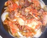 A picture of step 8 of Kimchi and Egg Rice Bowl (and Oyako-don with Tinned Yakitori Chicken).